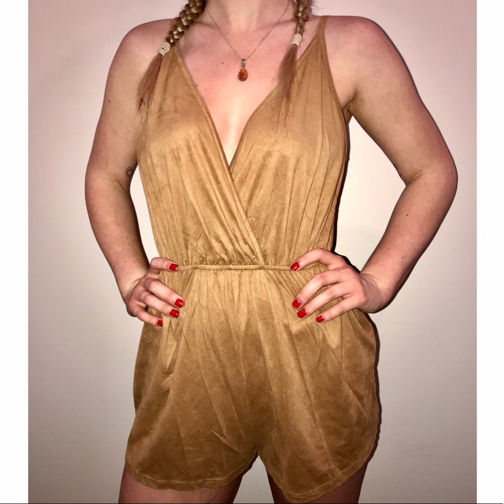 Velvet romper